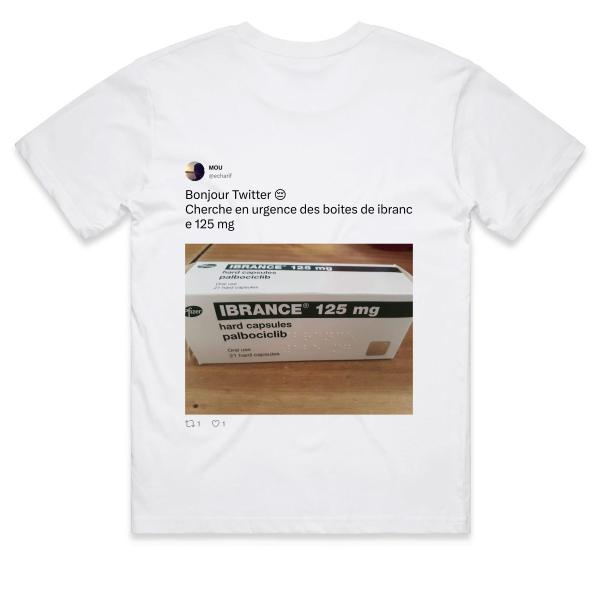 Post: Bonjour Twitter 😔 Cherche en urgence des boites de ibrance 125 mg 🙏