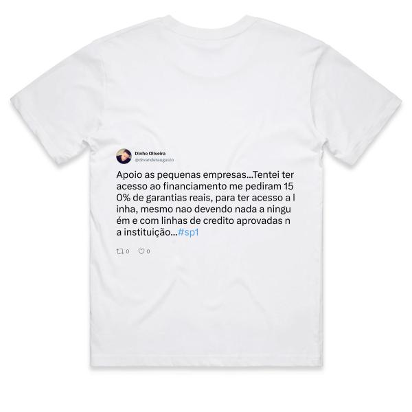 Post: Apoio as pequenas empresas...Tentei ter acesso ao financiamento me pediram 150% de garantias reais, para ter acesso a linha, mesmo nao devendo nada a ninguém e com linhas de credito aprovadas na instituição...#sp1
