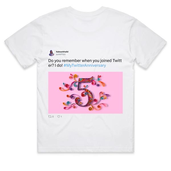 Post: Do you remember when you joined Twitter? I do! #MyTwitterAnniversary