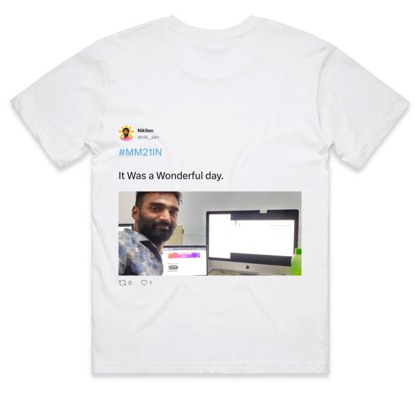 Post: #MM21IN It Was a Wonderful day.