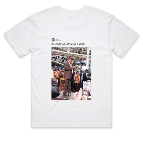 Post: If confuse the enemy was a person