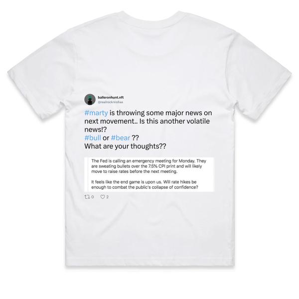 Post: #marty is throwing some major news on next movement.. Is this another volatile news!? #bull or #bear ?? What are your thoughts??