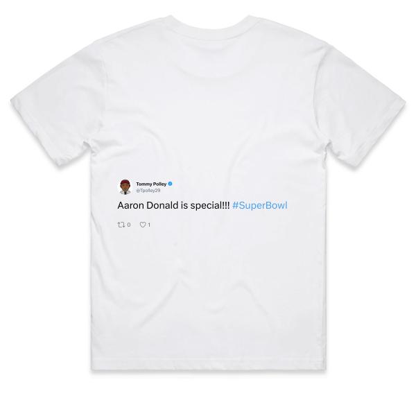 Post: Aaron Donald is special!!! #SuperBowl