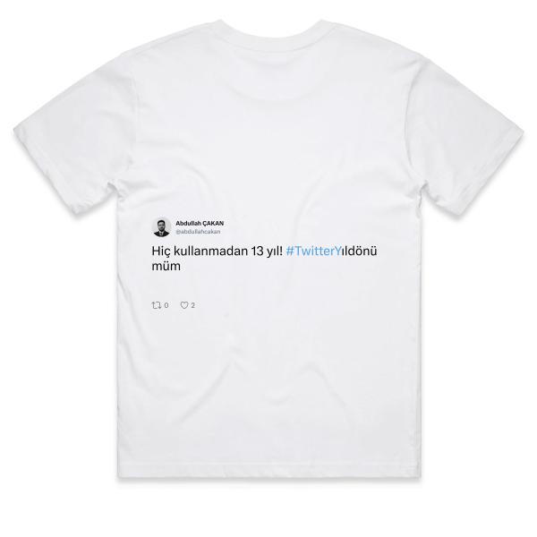 Post: Hiç kullanmadan 13 yıl! #TwitterYıldönümüm