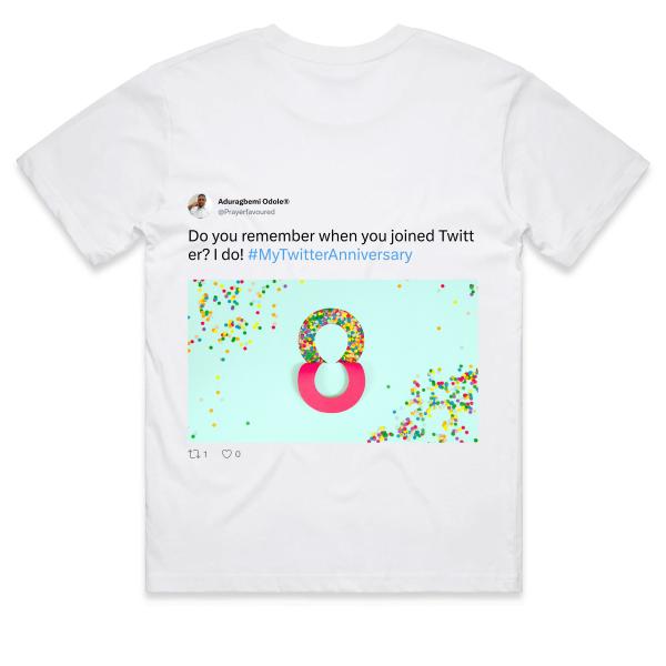 Post: Do you remember when you joined Twitter? I do! #MyTwitterAnniversary