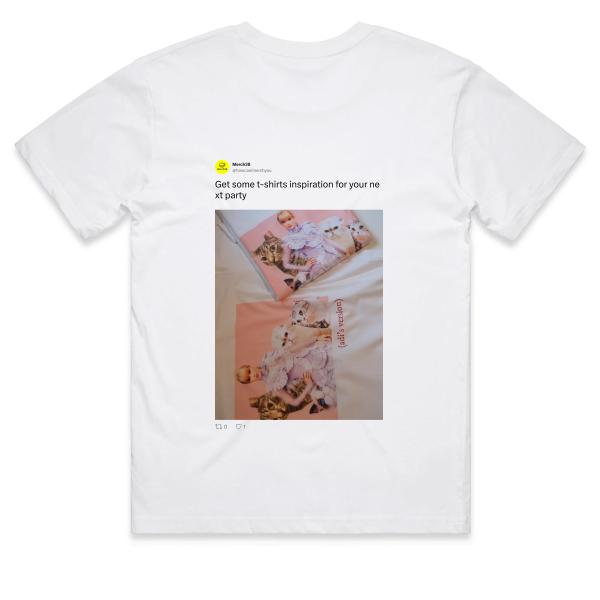 Post: Get some t-shirts inspiration for your next party 🎉