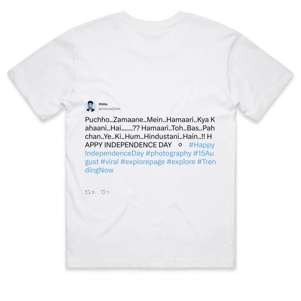 Post: Puchho..Zamaane..Mein..Hamaari..Kya Kahaani..Hai.......?? Hamaari..Toh..Bas..Pahchan..Ye..Ki..Hum..Hindustani..Hain..!! HAPPY INDEPENDENCE DAY 🧡⚪💚 #HappyIndependenceDay #photography #15August #viral #explorepage #explore #TrendingNow