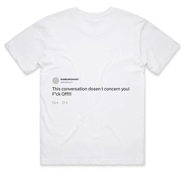 Post: This conversation dosen t concern you! F*ck Off!!!