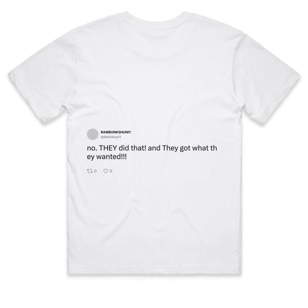 Post: no. THEY did that! and They got what they wanted!!!