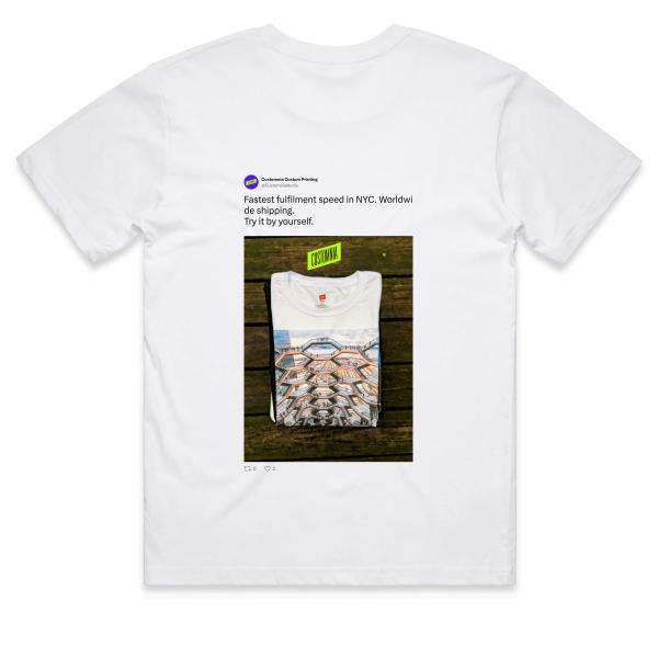 Post: Fastest fulfilment speed in NYC. Worldwide shipping. Try it by yourself.