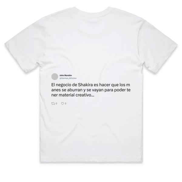 Post: El negocio de Shakira es hacer que los manes se aburran y se vayan para poder tener material creativo...