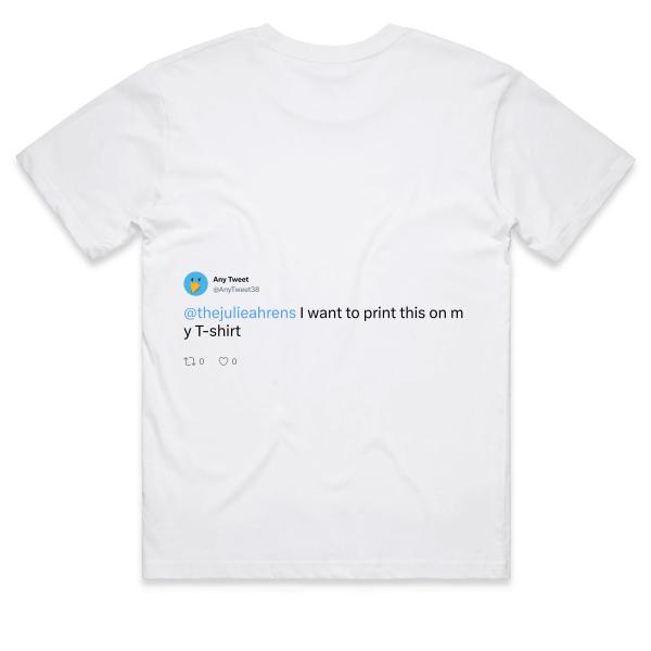 Post: @thejulieahrens I want to print this on my T-shirt
