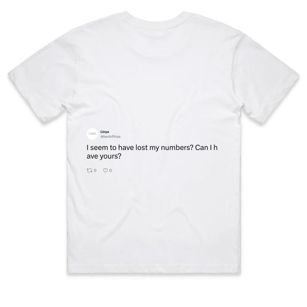 Post: I seem to have lost my numbers? Can I have yours?