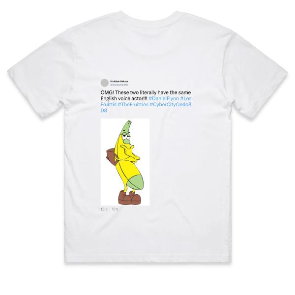 Post: OMG! These two literally have the same English voice actor!!! #DanielFlynn #LosFruittis #TheFruitties #CyberCityOedo808