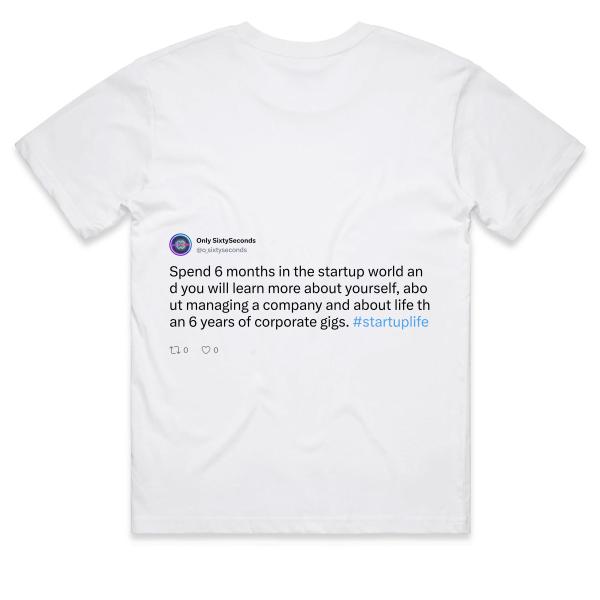 Post: Spend 6 months in the startup world and you will learn more about yourself, about managing a company and about life than 6 years of corporate gigs. #startuplife