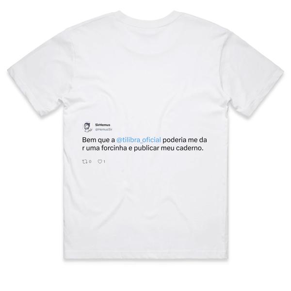 Post: Bem que a @tilibra_oficial poderia me dar uma forcinha e publicar meu caderno.