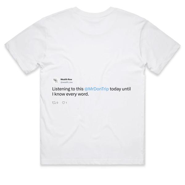 Post: Listening to this @MrDonTrip today until I know every word.