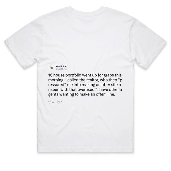 Post: 16 house portfolio went up for grabs this morning. I called the realtor, who then “pressured” me into making an offer site unseen with that overused “I have other agents wanting to make an offer” line.