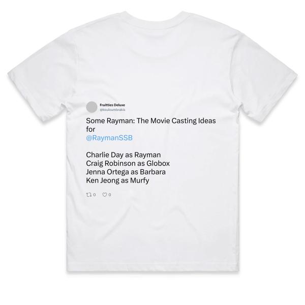 Post: Some Rayman: The Movie Casting Ideas for @RaymanSSB Charlie Day as Rayman Craig Robinson as Globox Jenna Ortega as Barbara Ken Jeong as Murfy