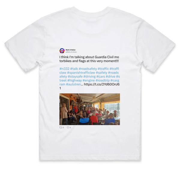 Post: I think I'm talking about Guardia Civil motorbikes and flags at this very moment!!!  #n332 #talk #roadsafety #traffic #trafficlaw #spanishtrafficlaw #safety #roadsafety #staysafe #driving #cars #drive #street #highway #engine #roadtrip #cargram #autotren… https://t.co/2Yd60OnJ61