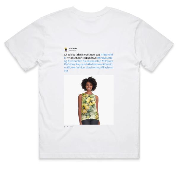 Post: Check out this sweet new top #RBandME: https://t.co/PrRL6np6OI #findyourthing #redbubble #sleevelesstop #FlowersOnFriday #apparel #ladieswear #fashion #flowerfashion #fashiontop #Fashionista