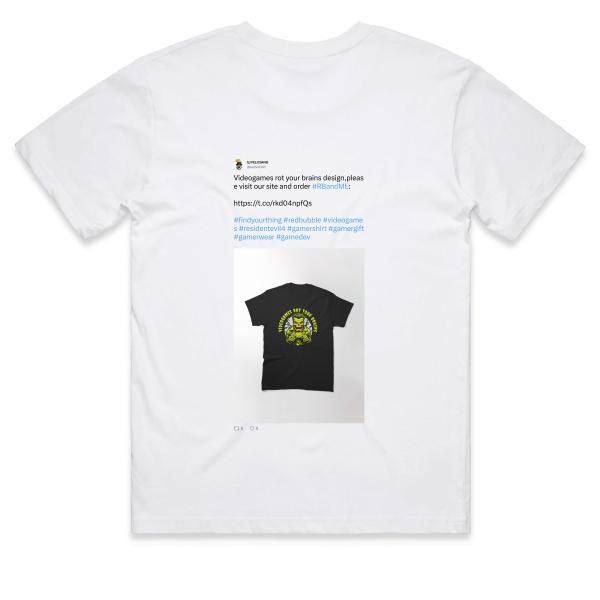 Post: Videogames rot your brains design,please visit our site and order #RBandME: https://t.co/rkd04npfQs #findyourthing #redbubble #videogames #residentevil4 #gamershirt #gamergift #gamerwear #gamedev