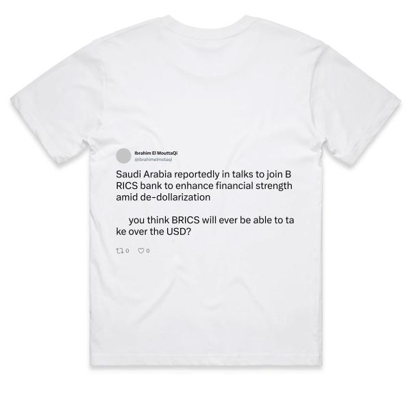 Post: Saudi Arabia reportedly in talks to join BRICS bank to enhance financial strength amid de-dollarization  👉🏻 you think BRICS will ever be able to take over the USD?