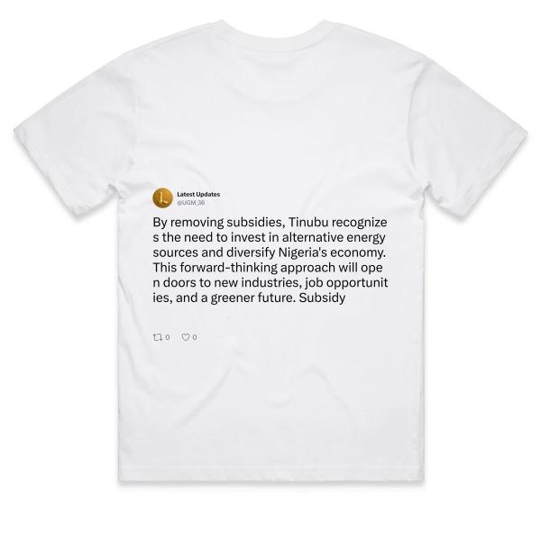 Post: By removing subsidies, Tinubu recognizes the need to invest in alternative energy sources and diversify Nigeria's economy. This forward-thinking approach will open doors to new industries, job opportunities, and a greener future. Subsidy