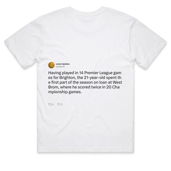 Post: Having played in 14 Premier League games for Brighton, the 21-year-old spent the first part of the season on loan at West Brom, where he scored twice in 20 Championship games.