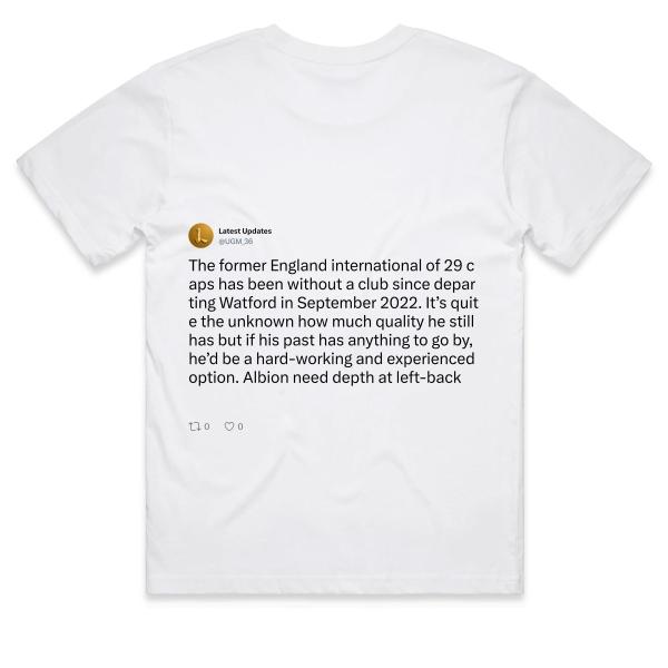 Post: The former England international of 29 caps has been without a club since departing Watford in September 2022. It’s quite the unknown how much quality he still has but if his past has anything to go by, he’d be a hard-working and experienced option. Albion need depth at left-back