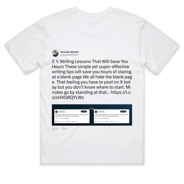 Post: 5 𝕏 Writing Lessons That Will Save You Hours These simple yet super-effective writing tips will save you hours of staring at a blank page We all hate the blank page. That feeling you have to post on X today but you don’t know where to start. Minutes go by standing at that… https://t.co/sHXGRQYLWz