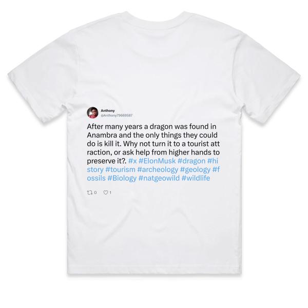 Post: After many years a dragon was found in Anambra and the only things they could do is kill it. Why not turn it to a tourist attraction, or ask help from higher hands to preserve it?. #x #ElonMusk #dragon #history #tourism #archeology #geology #fossils #Biology #natgeowild #wildlife