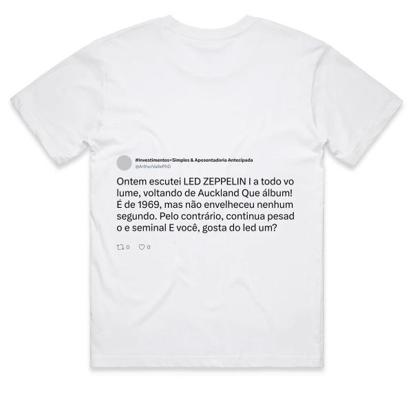 Post: Ontem escutei LED ZEPPELIN I a todo volume, voltando de Auckland Que álbum! É de 1969, mas não envelheceu nenhum segundo. Pelo contrário, continua pesado e seminal E você, gosta do led um?