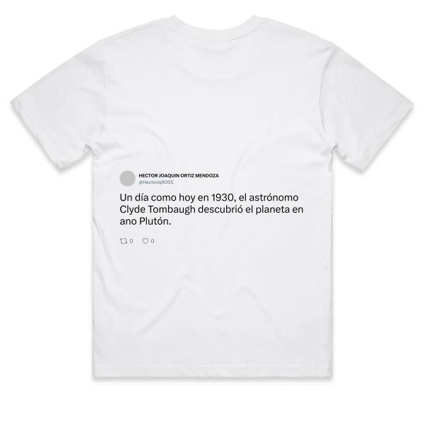 Post: Un día como hoy en 1930, el astrónomo Clyde Tombaugh descubrió el planeta enano Plutón.